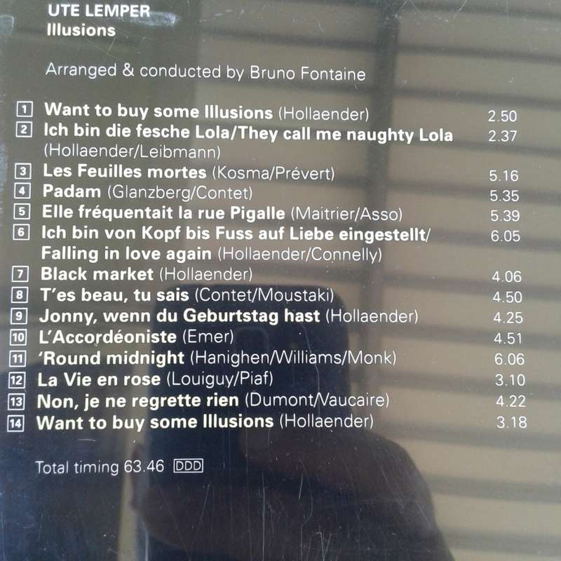 Ute Lemper - Illusions [Import] (1992)
