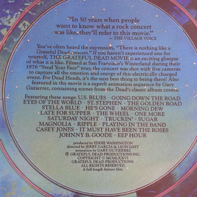 The Grateful Dead - The Grateful Dead Movie [VHS VIDEO CASSETTE] (1981)