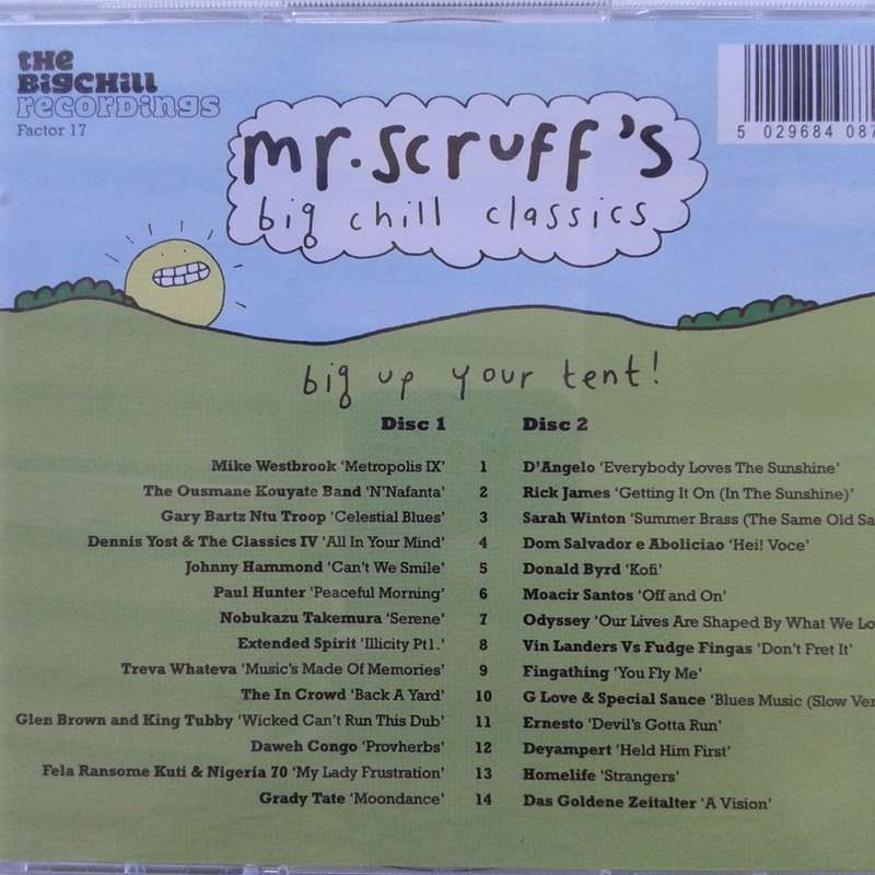 Mr. Scruff - Mr. Scruff`s Big Chill Classics [2CD Import] (2006)   *Elecro/Jazz/Funk-Soul/Downtempo
