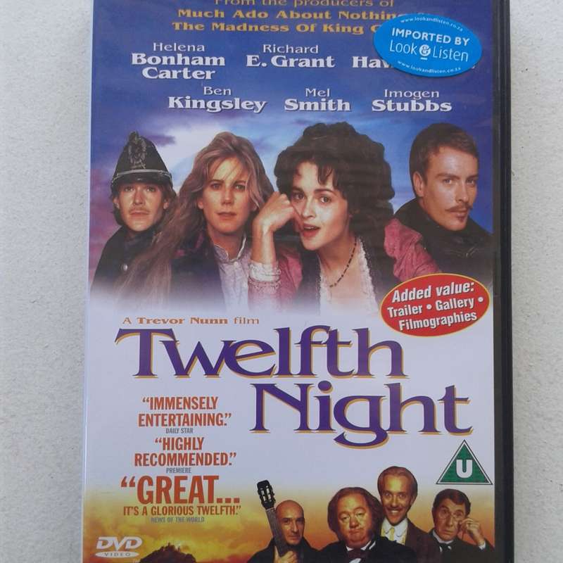 Twelfth Night - [Import DVD Movie] - Bonham-Carter / Kingsley / E. Grant