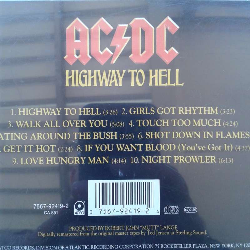 AC/DC - Highway To Hell [Import CD] (1979)
