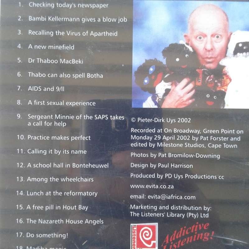 Pieter-Dirk Uys - Foreign Aids (2002 AUTOGRAPHED CD)      *Comedy/Show
