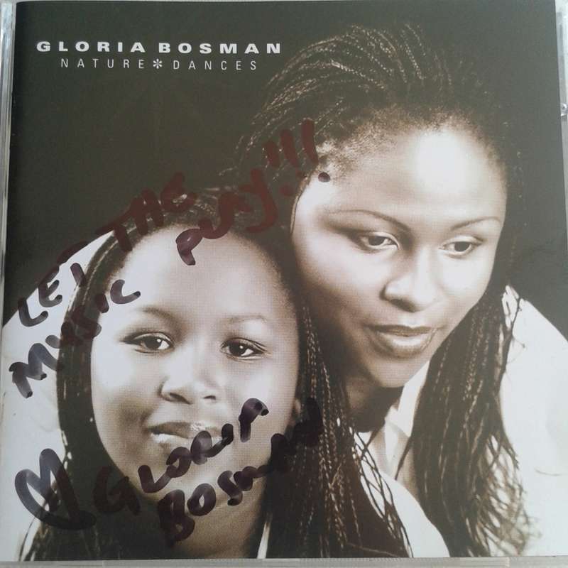 Gloria Bosman - Nature Dances (2003)  *SIGNED CD Cover