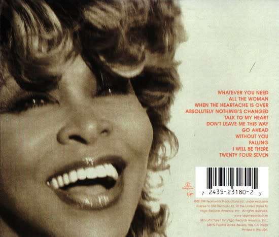 Tina Turner - Twenty Four Seven [Import CD] (1999)