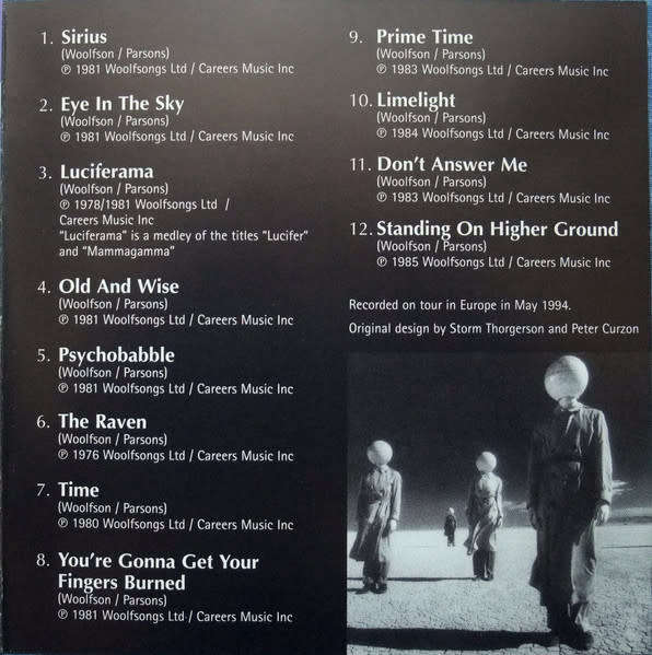 Alan Parsons - Best Of Alan Parsons Live [Import CD] (1994)