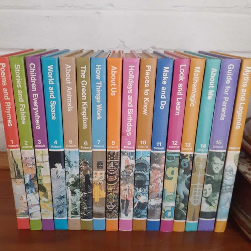 Childcraft: The How And Why Library [Complete Set of 16 Hardcover Encyclopedia Books]