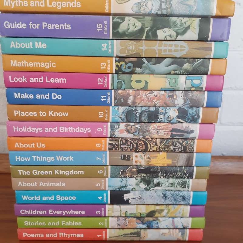 Childcraft: The How And Why Library [Complete Set of 16 Hardcover Encyclopedia Books]