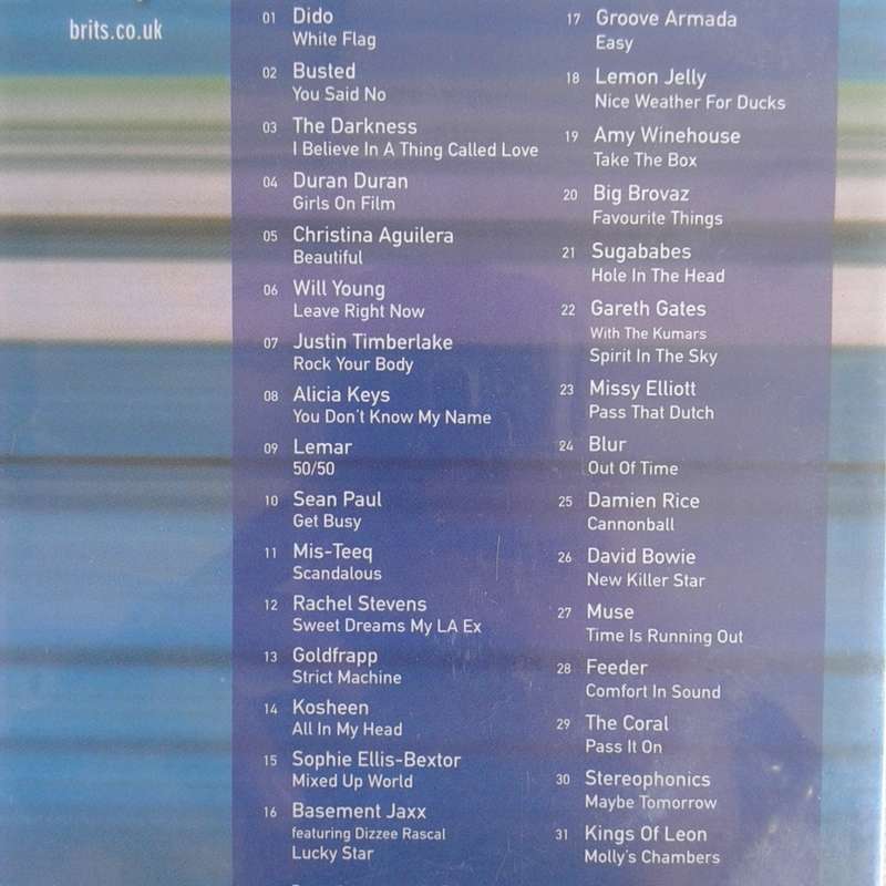 Brit Awards 2004 DVD Of The Year - Various Artists [DVD] (2004)