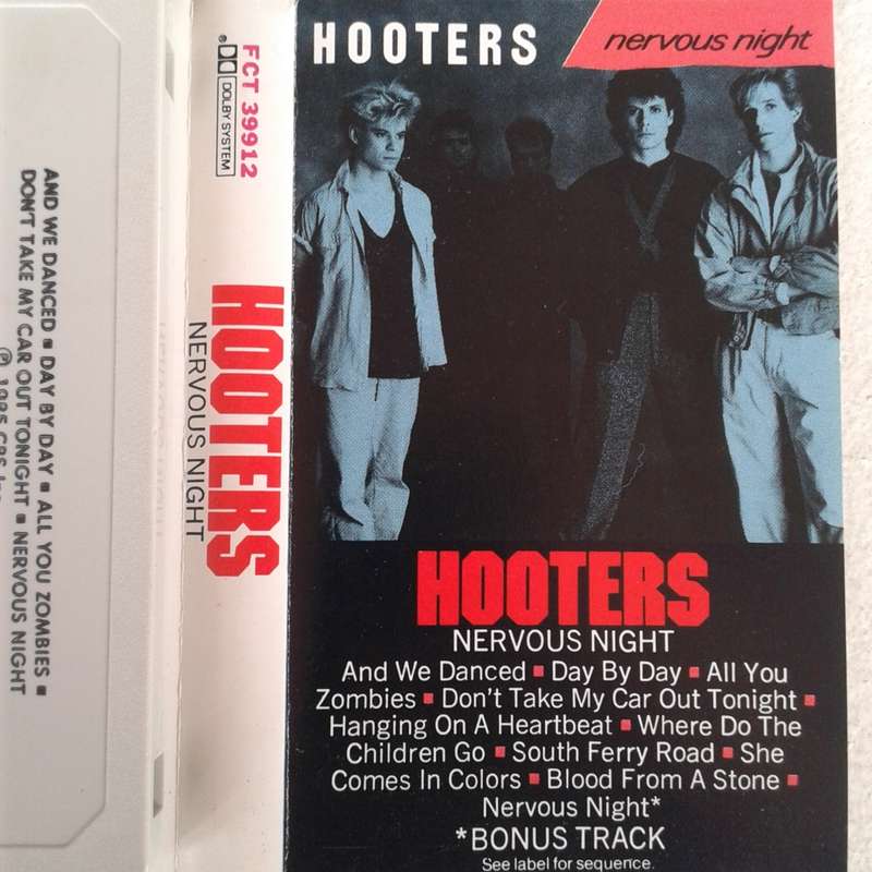Hooters - Nervous Night [CASSETTE]
