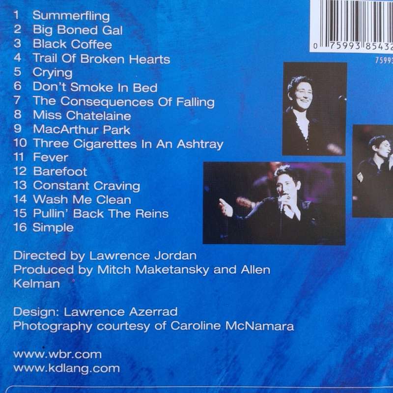 K.D. Lang - Live By Request [DVD] (2001)