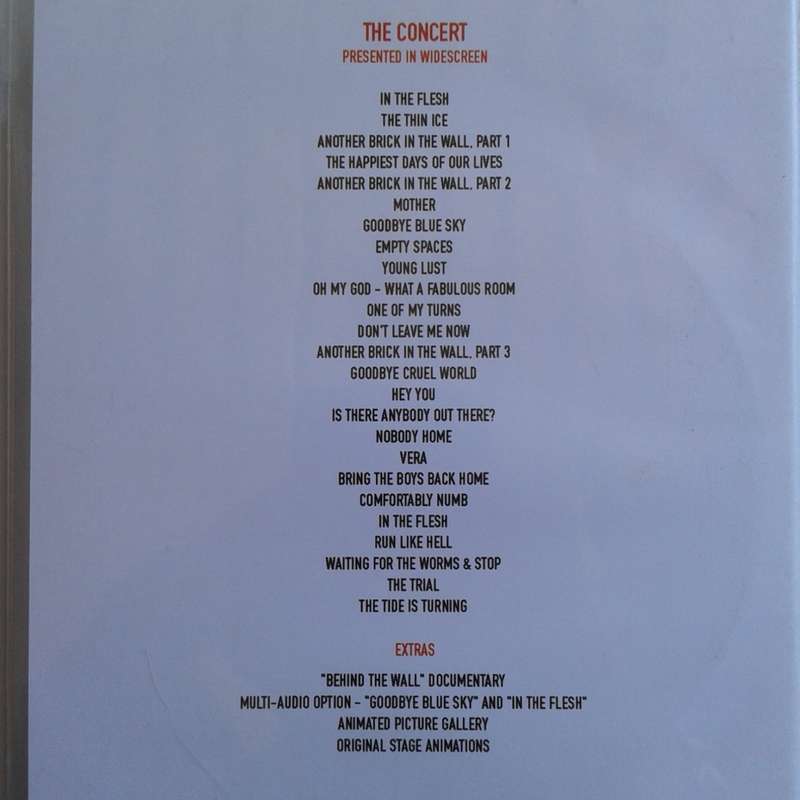 Roger Waters - The Wall Live In Berlin (Special Edition) [DVD] (2004)