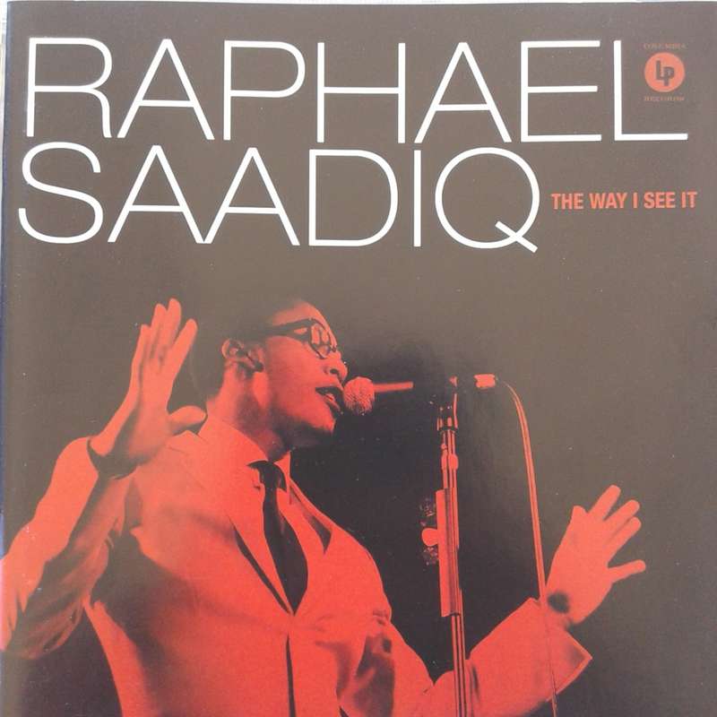Raphael Saadiq - The Way I See It (2008 CD)