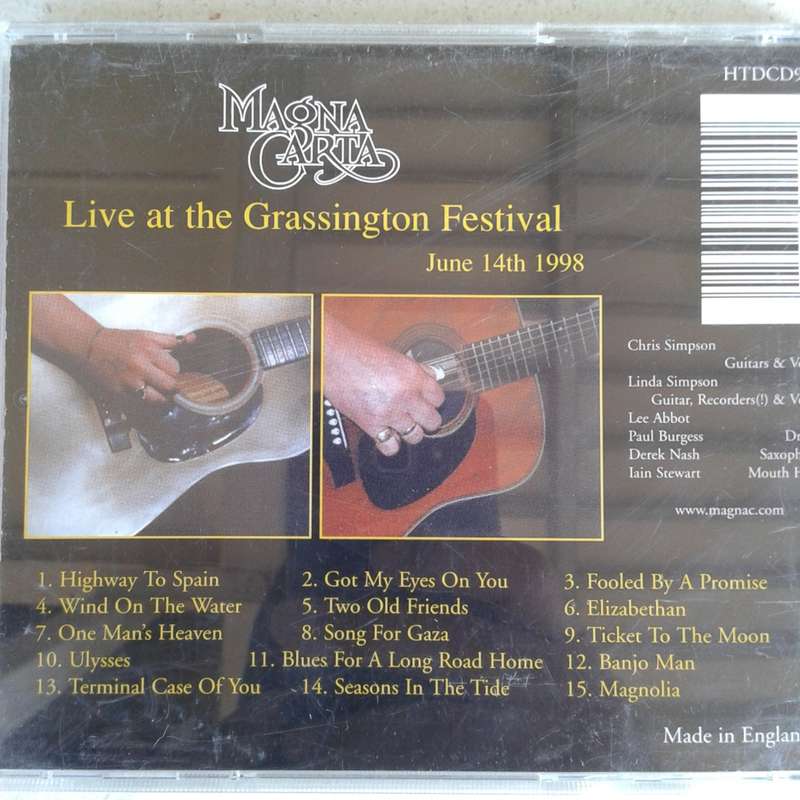 Magna Carta - Live In Grassington (1999)