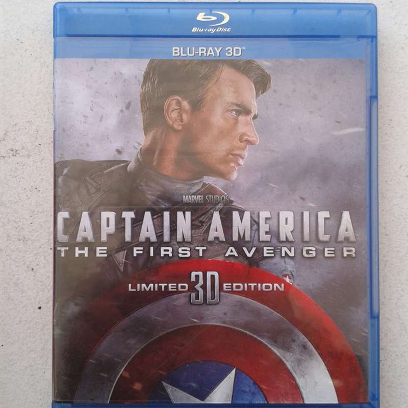 Captain America: The First Avenger [3D Edition Blu-ray Movie]