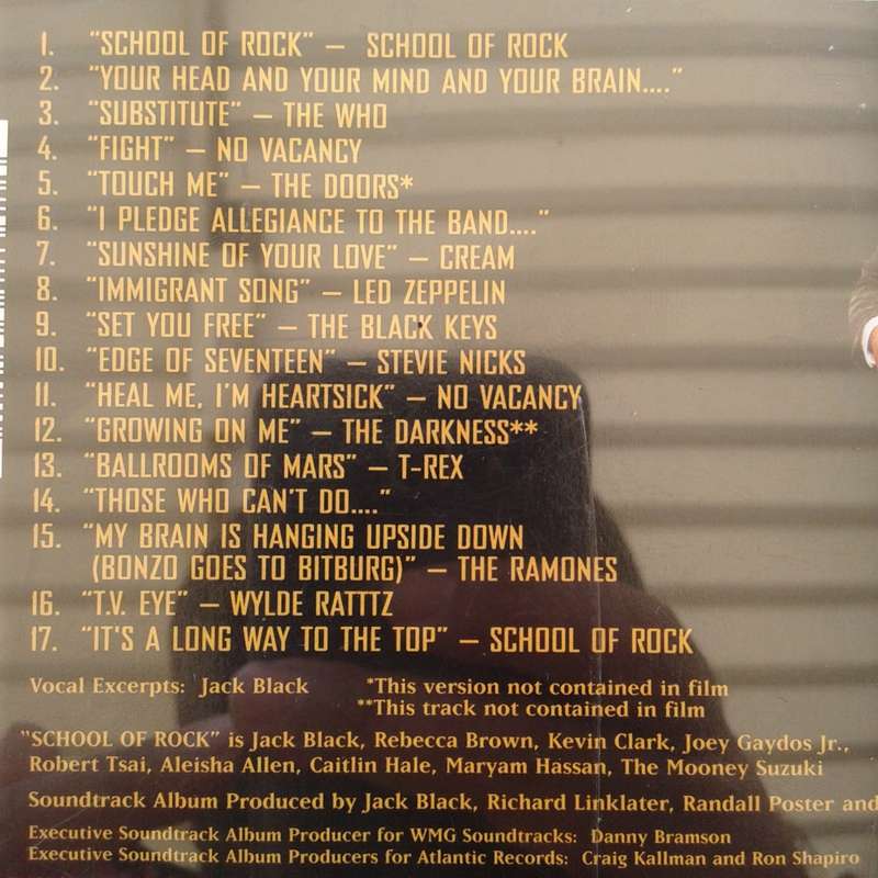School Of Rock (Music From And Inspired By The Motion Picture) [Import CD 2003]