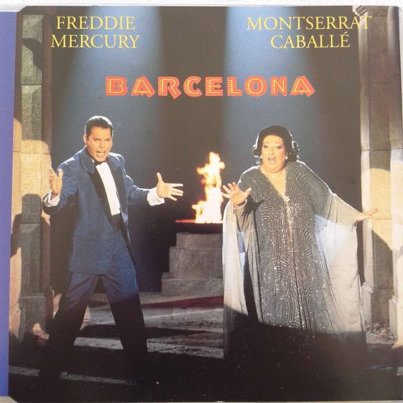 Freddie Mercury & Montserrat Caballé - Barcelona [Import CD single] (1992)