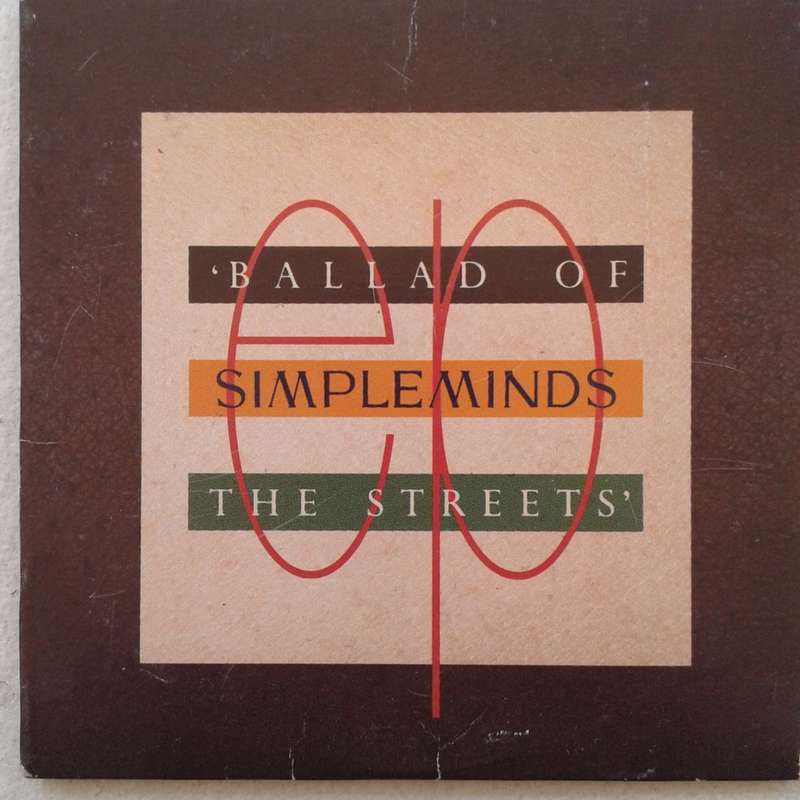 Simple Minds - Ballad Of The Streets [Import Mini CD single] (1989)