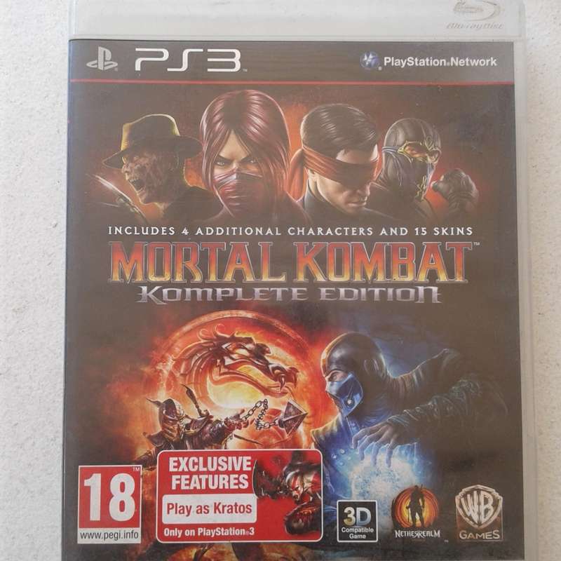 Mortal Kombat Komplete Edition (PS3 Game)