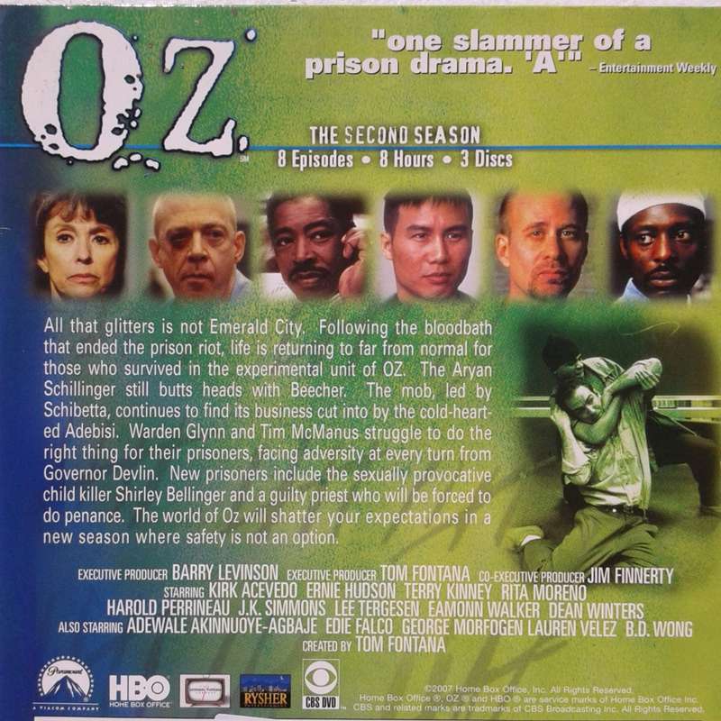 Oz - The Complete Collection [Seasons 1-6 : 20 DVD Set]