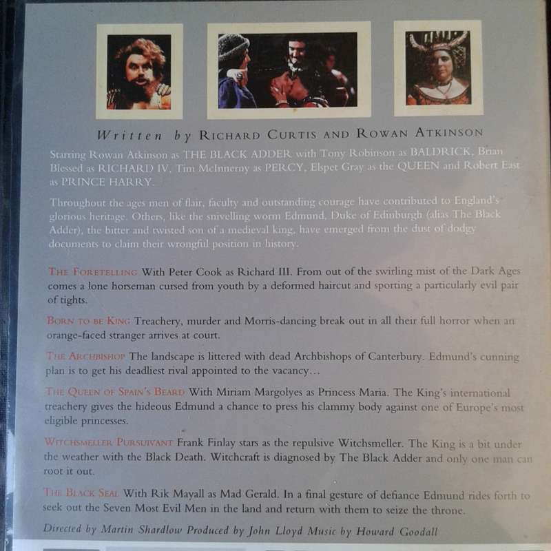 Black Adder - The Historic First Series [DVD]