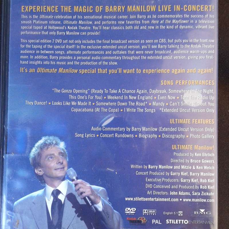 Barry Manilow - Ultimate Barry Manilow - Live From The Kodak Theatre [2DVD] (2003)