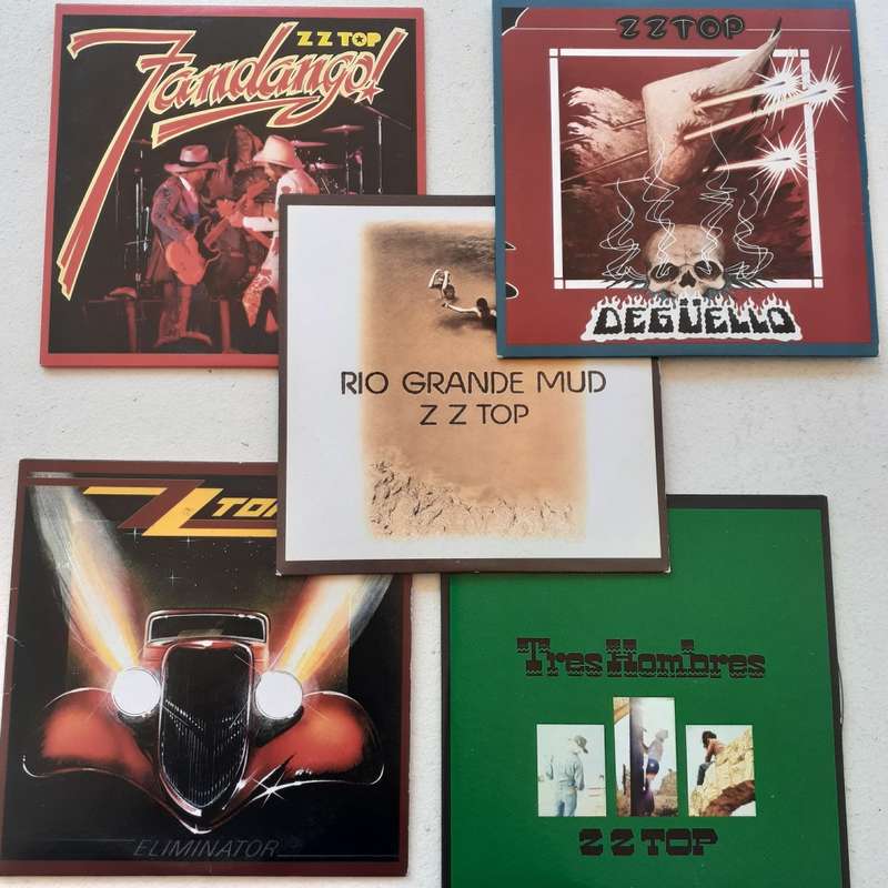 ZZ Top Original Album Series 5CD Box Import 2011