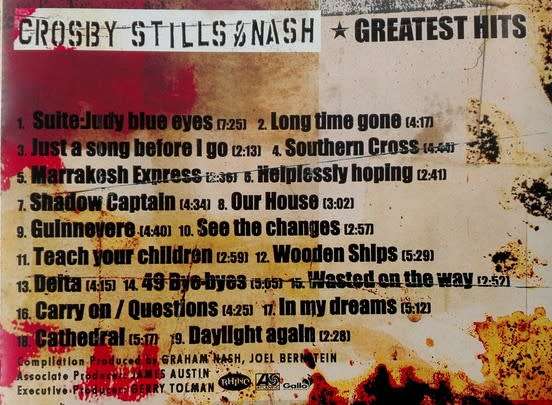 Crosby Stills and Nash - Greatest Hits (2005)   [D]