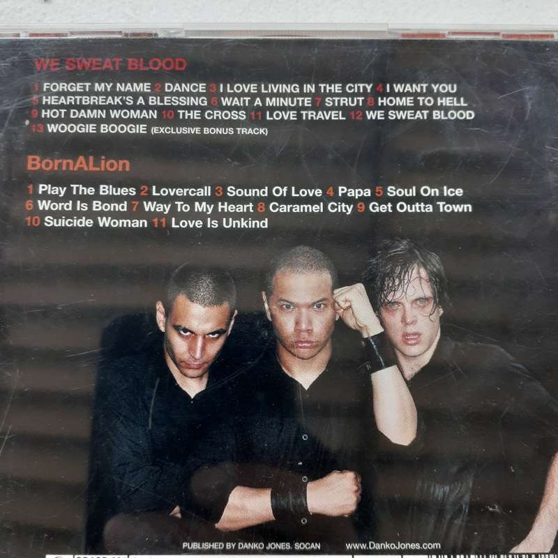 Danko Jones - We Sweat Blood / Born A Lion (2CD)