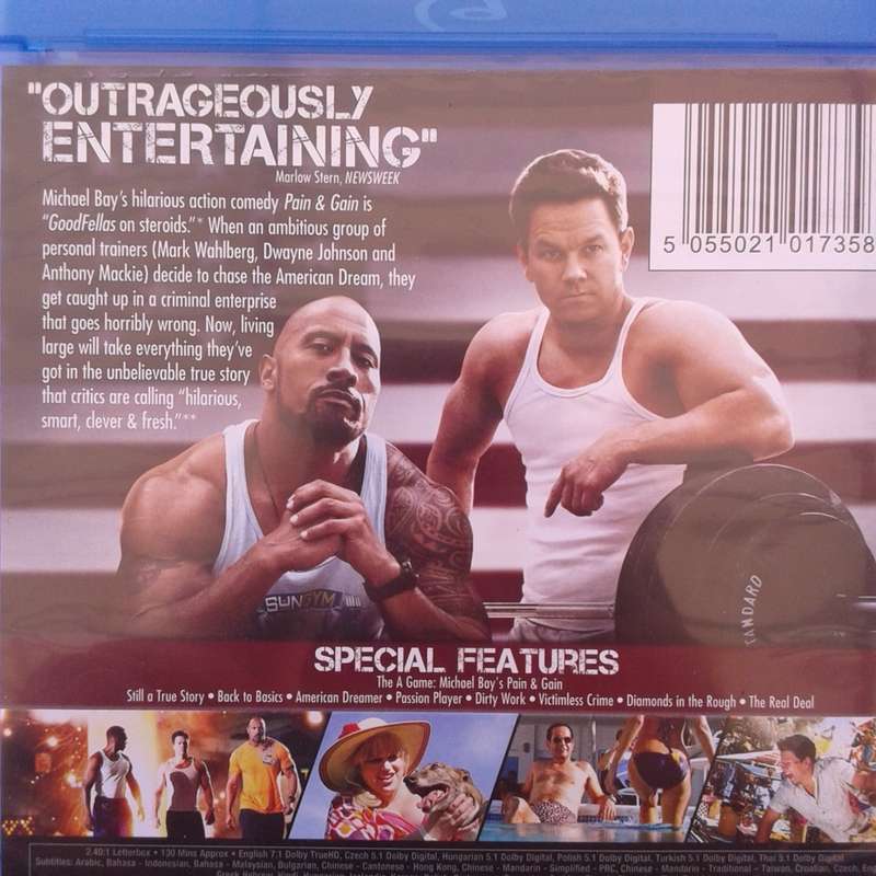 Pain & Gain - Wahlberg / Johnson [Blu-ray Movie]