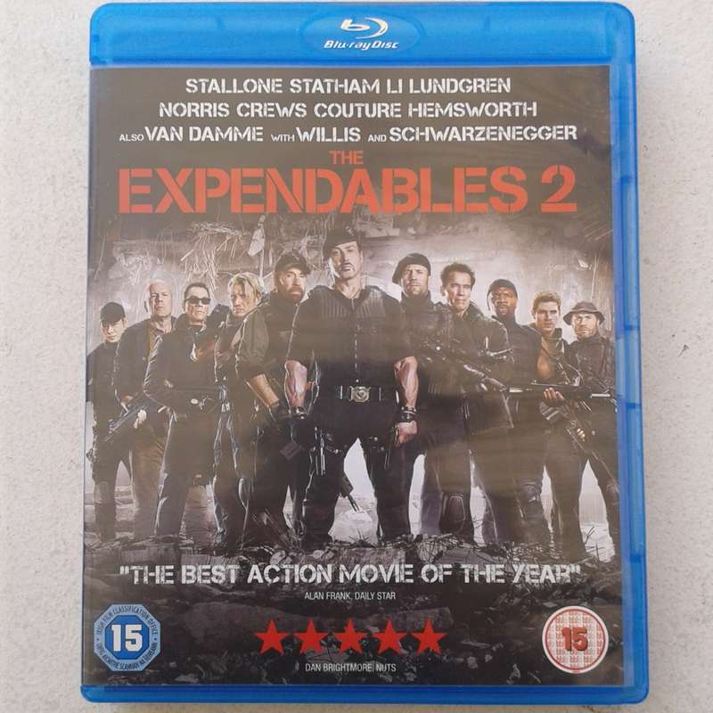 Expendables 2 - Stallone / Statham / Norris [Blu-ray Movie]