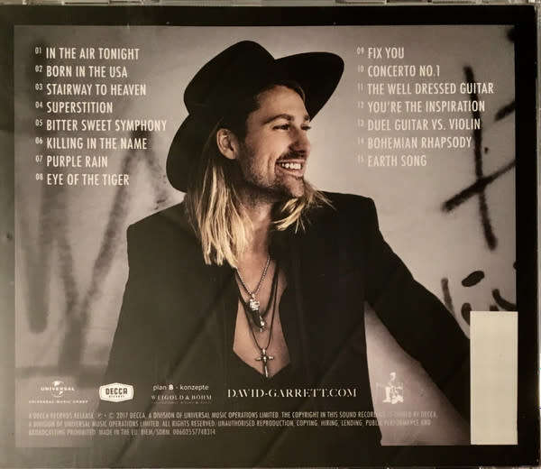 David Garrett - Rock Revolution [Import CD] (2017)  *Rock/Classical