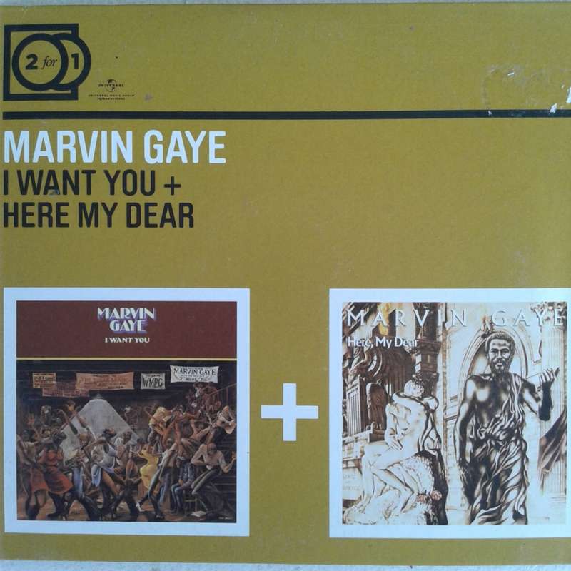 Marvin Gaye - I Want You / Here My Dear (2CD) (2009)   [R]