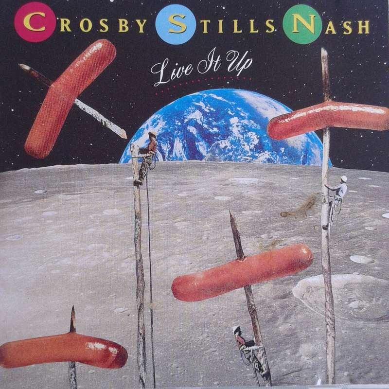 Crosby, Stills & Nash - Live It Up [Import CD] (1990)