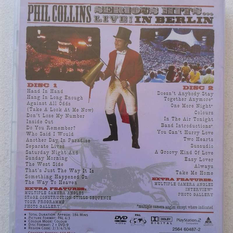 Phil Collins - Serious Hits... Live [2 DVD] (2003)
