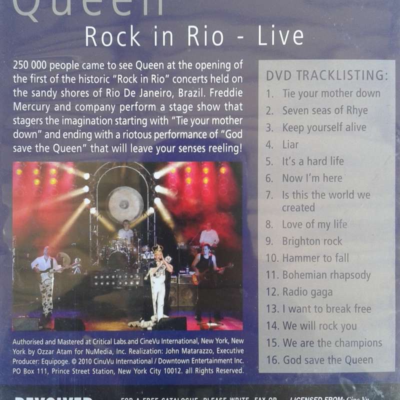 Queen - Rock In Rio: Live [DVD]