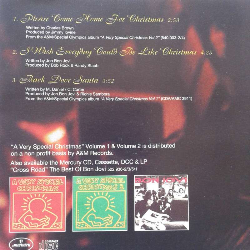 Bon Jovi - Please Come Home For Christmas [Import CD single] (1994)