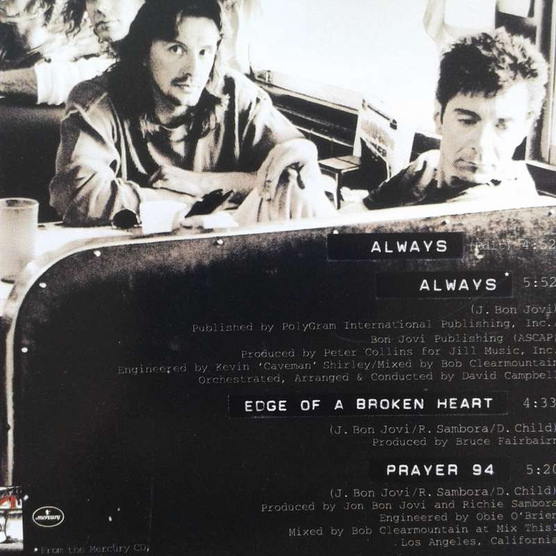 Bon Jovi - Always [Import CD single] (1994)