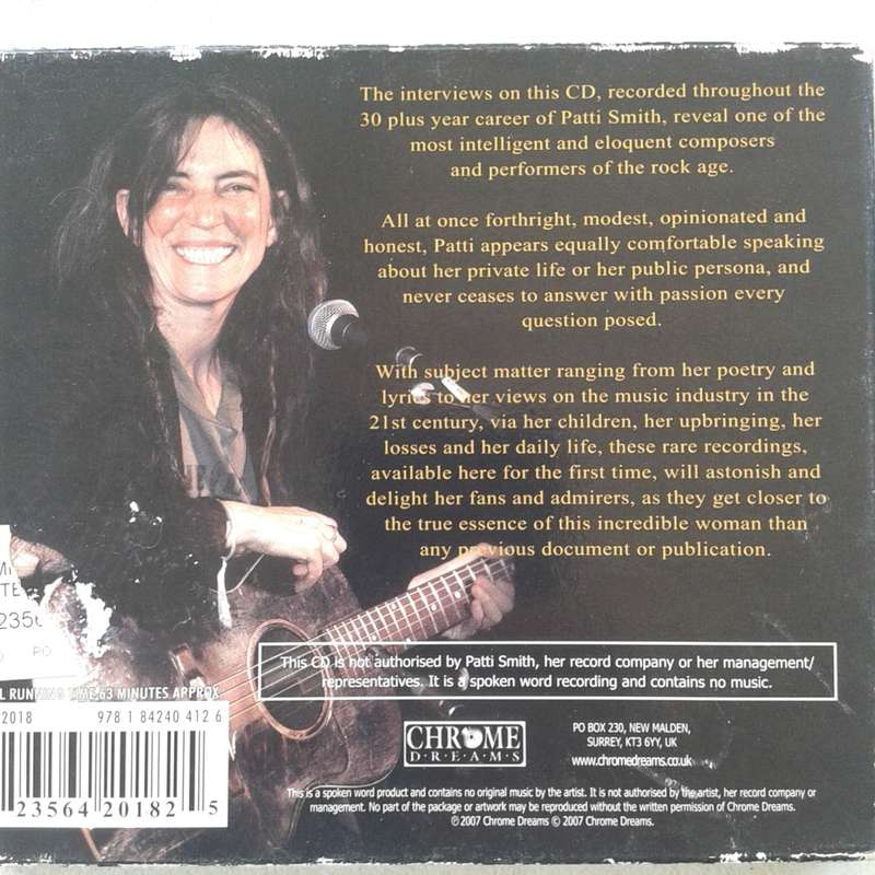 Patti Smith - The Classic Interviews [CD+Booklet] (2007)   *No Music