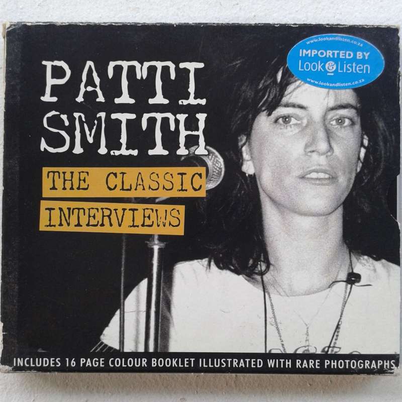Patti Smith - The Classic Interviews [CD+Booklet] (2007)   *No Music