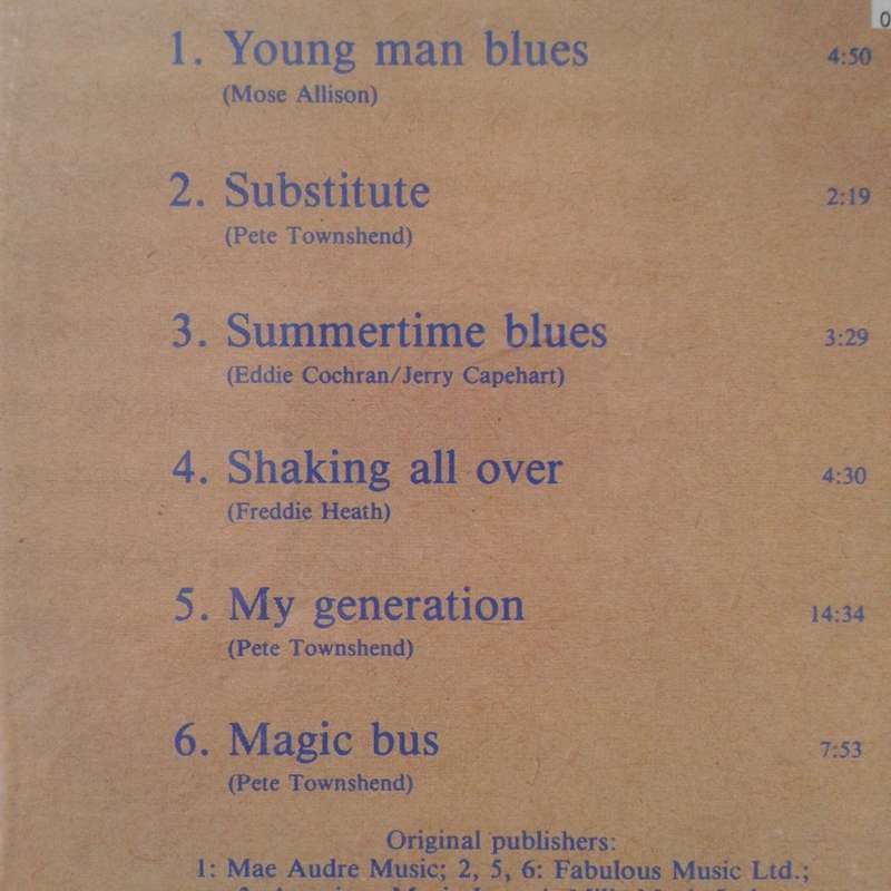 The Who - Live At Leeds [Import CD] (1970)