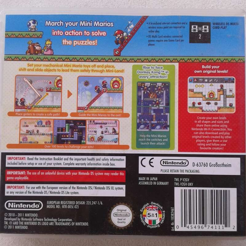 Nintendo DS - Mario vs Donkey Kong Mini-Land Mayhem