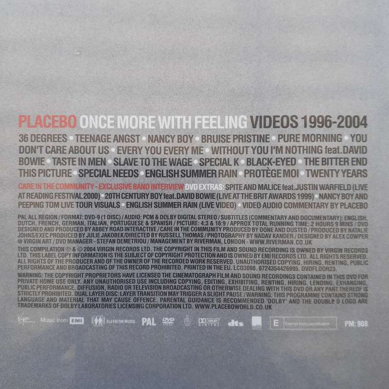 Placebo - Once More With Feeling: Videos 1996-2004 [DVD] (2004)