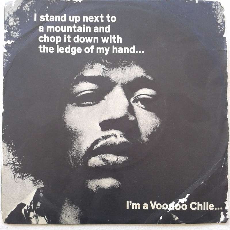 VINYL - The Jimi Hendrix Experience - Voodoo Chile (45 RPM 7 inch UK release) (1970)