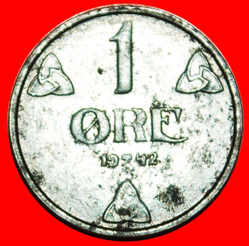 · GERMANY (1941-1945): NORWAY  1 ORE 1942! Haakon VII (1905-1957) · LOW START! · NO RESERVE!