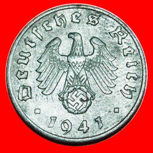 · SWASTIKA: GERMANY  1 PFENNIG 1941A! TYPE 1940-1945· LOW START! · NO RESERVE!