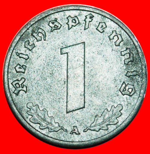 · SWASTIKA: GERMANY  1 PFENNIG 1941A! TYPE 1940-1945· LOW START! · NO RESERVE!