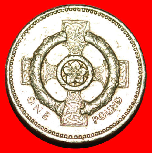 * CELTIC CROSS: GREAT BRITAIN  1 POUND 2001!!! · LOW START! · NO RESERVE!