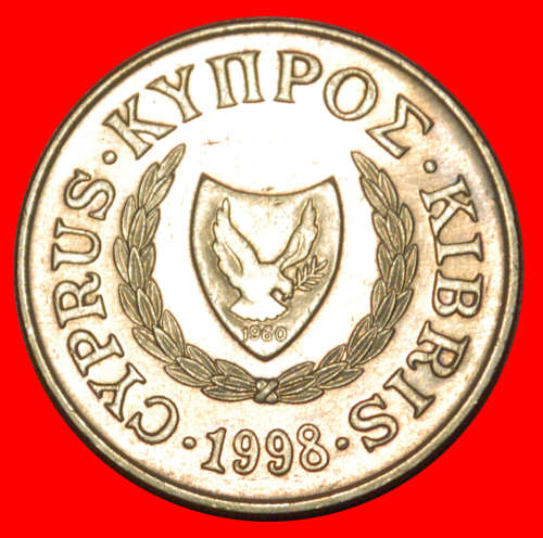* ZENO OF CITIUM (334-262 BCE): CYPRUS  20 CENTS 1998! · LOW START! · NO RESERVE!