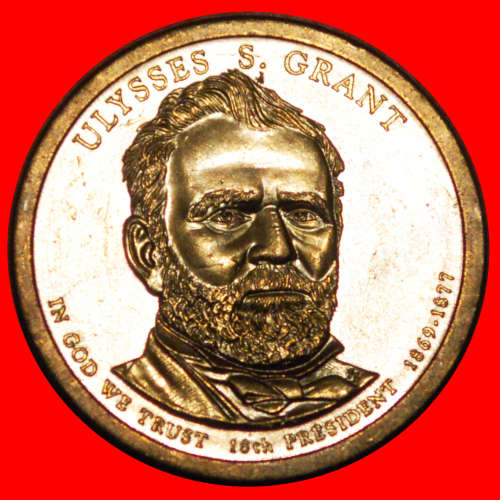 * GRANT (1869-1877): USA  1 DOLLAR 2011P UNC MINT LUSTRE! · LOW START! · NO RESERVE!