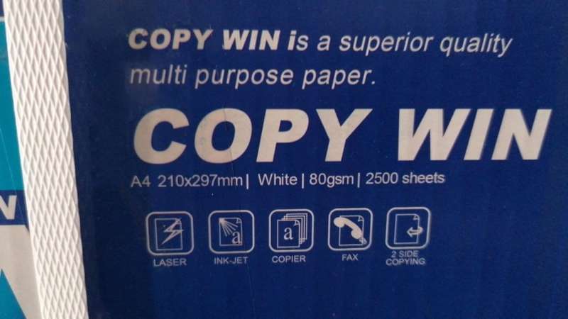 A4 White 80gsm Paper Pack of 2500 (5 Reams)